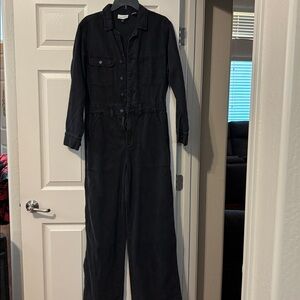 Universal Thread Charcoal Denim Jumpsuit